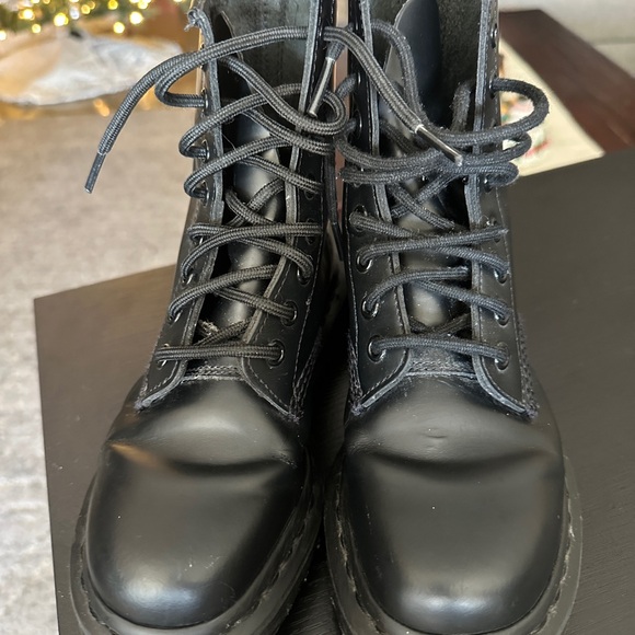 Dr. Martens Black Leather Boots - Picture 11 of 11